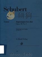 IMPROMPTU GES-DUR OPUS 90 NR.3 IMPROMPTU IN GB MAJOR OP.90 NO.3（ PDF版）
