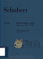 KLAVIERSONATE A-MOLL OPUS POST.143 D 784 PIANO SONATA IN A MINOR OP.POST143 D 784（ PDF版）