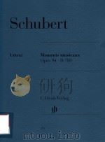 MOMENTS MUSICAUX OPUS 94·D 780（ PDF版）