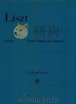 TROIS ETUDES DE CONCERT（ PDF版）
