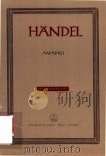 KRITISCHE GESAMTAUSGABE SERIE Ⅱ BAND 8 AMADIGI HWV 11 KRITISCHER BERICHT（1985 PDF版）