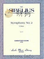 SYMPHONY NO.2 D MAJOR OP.43 CONDUCTOR'S SCORE (07682)（ PDF版）