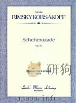 SCHEHERAZADE OP.35 CONDUCTOR'S SCORE (06473)（ PDF版）
