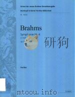 SYMPHONIE NR.4 E-MOLL OP.98 PARTITUR（ PDF版）
