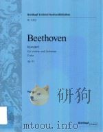KONZERT FUR VIOLINE UND ORCHESTER D-DUR OP.65 PARTITUR（ PDF版）