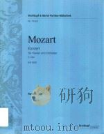 KONZERT FUR KLAVIER UND ORCHESTER C-DUR KV 503 PARTITUR（ PDF版）