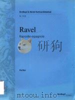 RAPSODIE ESPAGNOLE PARTITUR（ PDF版）