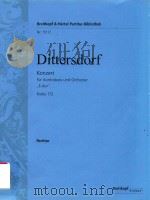 KONZERT FUR KONTRABASS UND ORCHESTER（ PDF版）