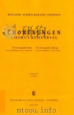 CHORUBUNGEN 131 A = CAPPELLA SATZE VON DER RENAISSANCE BIS ZUR GEGENWART 131 A = CAPPELLA SETTINGS F（1954 PDF版）