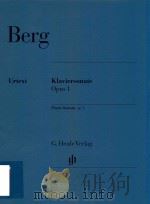 KLAVIERSONATE OPUS 1（ PDF版）