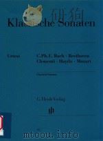 C.PH.E.BACH BEETHOVEN CLEMENTI HAYDN MOZART CLASSICAL SONATAS（ PDF版）