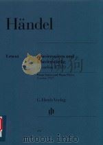 KLAVIERSUITEN UND KLAVIERSTUCKE (LONDON 1733) PIANO SUITES AND PIANO PIECES (LONDON 1733)（ PDF版）