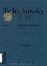 ZWOLF STUCKE FUR KLAVIER OPUS 40 TWELVE PIECES FOR PIANO OP.40（ PDF版）