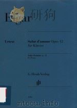 SALUT D'AMOUR OPUS 12 FUR KLAVIER SALUT D'AMOUR OP.12 FOR PIANO（ PDF版）