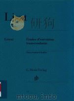 ETUDES D'EXECUTION RUANSCENDANTE TRANSCENDENTAL STUDIES（ PDF版）