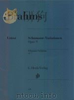 SCHUMANN-VARIATIONEN OPUS 9 SCHUMANN VARIATIONS（ PDF版）