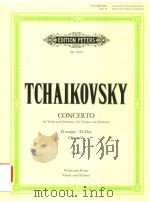 CONCERTO FOR VIOLIN AND ORCHESTRA/FUR VIOLINE UND ORCHESTER D MAJOR OP.35 VIOLIN（ PDF版）