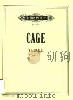 THREE FOR THREE PLAYERS HAVING A VARIETY OF RECORDERS FOR TRIO DOLCE PLAYER Ⅱ/A/B/C/D/E/F/G/H/I（1989 PDF版）