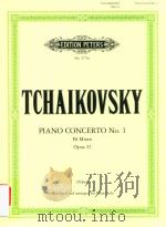 PIANO CONCERTO NO.1 BB MINOR OPUS 23（ PDF版）