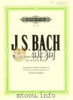 AIR FROM SUITE NO.3 IN D AIR ON THE G STRING VIOLIN（ PDF版）
