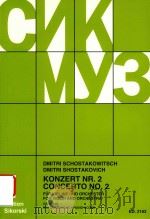 KONZERT NR.2 CONCERTO NO.2 FUR VIOLINE UND ORCHESTER FOR VIOLIN AND ORCHESTRA OPUS 129 KLAVIERAUSZUG（1983 PDF版）
