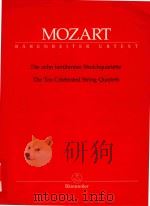 DIE ZEHN BERUHMTEN STREICHQUARTETTE THE TEN CELEBRATED STRING QUARTETS VIOLINO Ⅰ/Ⅱ VIOLA VIOLONCELLO（1962 PDF版）