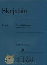 VERS LA FLAMME POEME OPUS 72（12 PDF版）