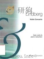 VIOLIN CONCERTO SOLO VIOLIN & PIANO REDUCTION（ PDF版）