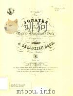 6 SUITEA A VIOLONCELLO SOLO SENZA BASSO BWV 1007-1012 TEXT VOLUME QUELLE E/SOURCE E（ PDF版）