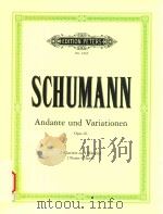 ANDANTE UND VARIATIONEN FUR ZWEI KLAVIERE ZU VIER HANDEN OPUS 46（ PDF版）