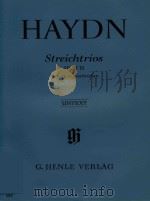 STREICHTRIOS HEFT III HAYDN ZUGESCHRIEBEN VOLINE I-II BASSO(VIOLONCELLO) PDF电子版封面 JOSEPH HAYDN BRUCE C.MACINTYRE