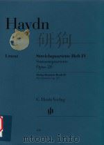 STREICHQUARTETTE HEFT SONNENQUARTETTE OPUS 20 STRING QUARTETS BOOK IV SUN QUARTETS OP.20 VIOLINE I-I（ PDF版）