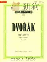 SONATINE G-DUR/G MAJOR FUR VIOLINE UND KLAVIER/FOR VIOLIN AND PIANO OP.100（1981 PDF版）