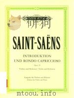 INTRODUKTION UND RONDO CAPRICCIOSO FUR VIOLINE UND ORCHESTER OPUS 28 AUSGABE FUR VIOLINE UND KLAVIER（1992 PDF版）