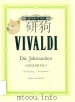DIE JAHRESZEITEN (LE STAGIONI) VIER KONZERTE FUR VIOLINE UND STREICHORCHESTER OPUS Ⅷ NR.1-4 AUSGABE（1965 PDF版）