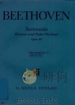 Serenade klavier und flote (violine) opus 41（1977 PDF版）