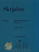 KLAVIERSONATE NR.6 OPUS 62 PIANO SONATA NO.6 OP.62（ PDF版）