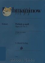 PRELUDE G-MOLL OPUS 23 NR.5 PRELUDE IN G MINOR OP.23 NO.5（ PDF版）