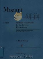 SINFONIA CONCERTANTE ES-DUR KV 364 KLAVIERAUSZUG SINFONIA CONCERTANTE IN EB MAJOR K.364 PIANO REDUCT（ PDF版）