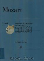SONATEN FUR KLAVIER UND VIOLINE Ⅲ SONATAS FOR PIANO AND VIOLIN VOLUME Ⅲ（ PDF版）