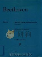 DUO FUR VIOLINE UND VIOLONCELLO FRAGMENT DUO FOR VIOLIN AND VIOLONCELLO FRAGMENT（ PDF版）