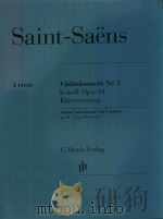VIOLINKONZERT NR.3 H-MOLL OPUS 61 KLAVIERAUSZUG VIOLIN CONCERTO NO.3 IN B MINOR OP.61 PIANO REDUCTIO（ PDF版）