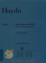 STREICHQUSRTETTE HEFT I FRUHE STREICHQUARTETTE STRING QUARTETS BOOK I EARLY STRING QUARTETS VIOLONCE（ PDF版）