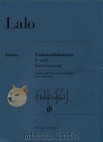 VIOLONCELLOKONZERT D-MOLL KLAVIERAUSZUG VIOLONCELLO CONCERTO IN D MINOR PIANO REDUCTION（ PDF版）