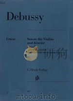 SONATE FUR VIOLINE UND KLAVIER G-MOLL SONATA FOR VIOLIN AND PIANO IN G MINOR（ PDF版）