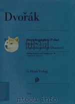 STREICHQUARTETT F-DUR OPUS 96 (AMERIKANISCHES QUARTETT) STRING QUARTET IN F MAJOR OP.96 (AMERICAN QU（ PDF版）