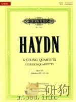 6 STRING QUARTETS 6STREICHQUARTETTE OPUS64 HOBOKEN III: 63-68（ PDF版）