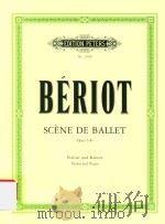 SCENE DE BALLET FUR VIOLINE UND KLAVIER OPUS 100（ PDF版）