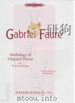 ANTHOLOGY OF ORIGINAL PIECES FOR VIOLIN AND PIANO/FUR VIOLINE UND KLAVIER（ PDF版）