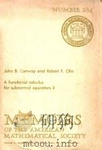 A functional calculus for subnormal operators II（1977 PDF版）